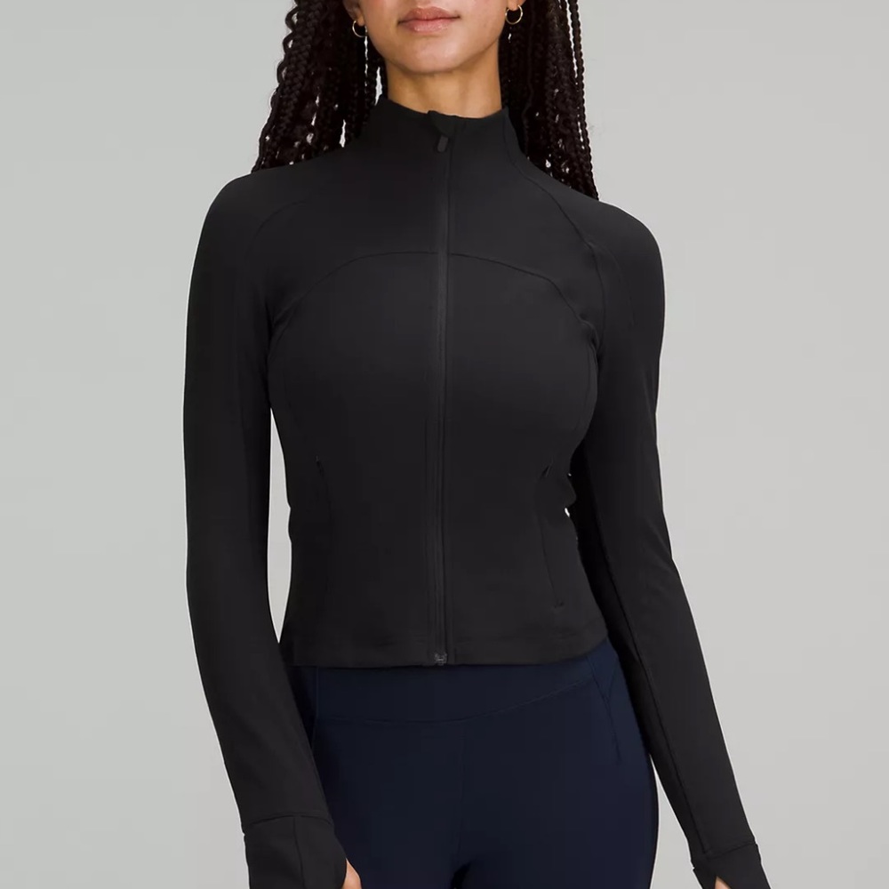 COPY - NWT Lululemon define cropped Nulu black jacket
